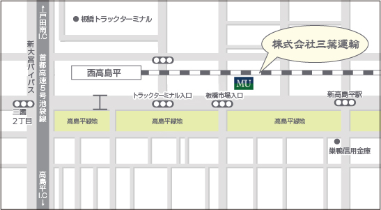 アクセス案内図