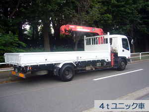 4tユニック車